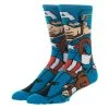 Captain America Bioworld Marvel Comics Socks Mens 8-12 Avengers Steve Rogers