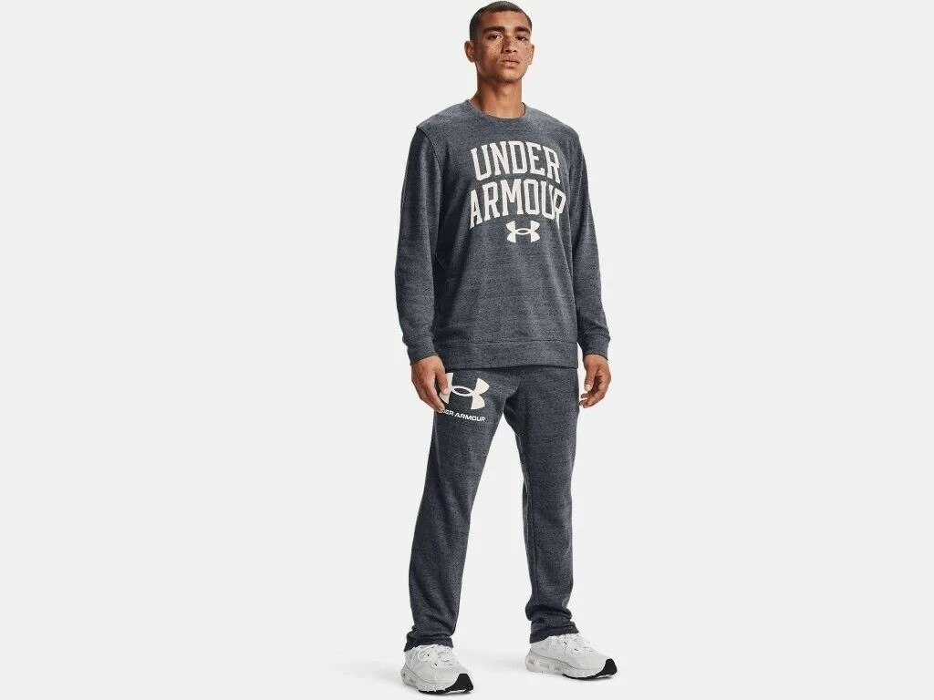 Under Armour Men's UA Rival Terry Crew Big Logo Sweatshirt Pullover 9 Under Armour Men's UA Rival Terry Crew Big Logo Sweatshirt Pullover