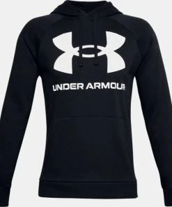 Under Armour Men's UA Rival Fleece Big Logo Hoodie Hooded Sweatshirt