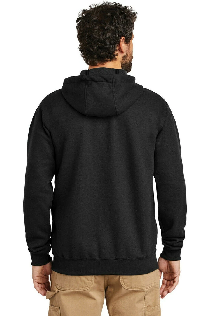 Carhartt Men's Midweight Hooded Sweatshirt Zip Front Long Sleeve Workwear Hoodie 6 Carhartt Men's Midweight Hooded Sweatshirt Zip Front Long Sleeve Workwear Hoodie