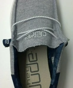 Hey Dude Wally Funk Indigo Tie Dye Men's Lightweight Slip On Casual Shoes