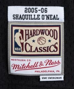 Shaquille O'Neal Miami Heat Mitchell & Ness NBA Authentic 2005-2006 Shaq Jersey
