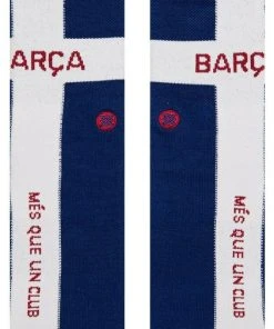 Stance X FC Barcelona Socks Large Men's 9-13 Fulbol Club Soccer Barca Football