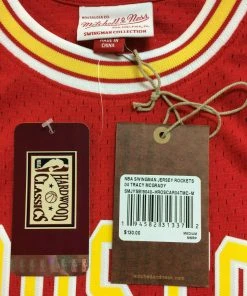Tracy McGrady Houston Rockets Mitchell & Ness NBA Authentic Jersey 2004-2005