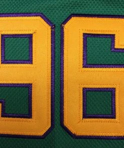Charlie Conway Mighty Ducks #96 Headgear Classics Movie Authentic Hockey Jersey