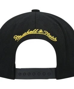 Los Angeles Lakers LA Mitchell & Ness NBA Hardwood Classic Snapback Hat Cap