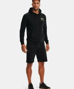 Under Armour Men's UA New Freedom Flag Logo Rival Hoodie Hooded Sweatshirt