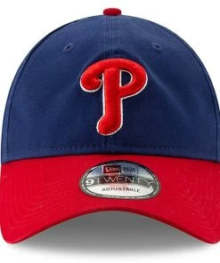MLB Heaven Shop 32 Philadelphia Phillies P New Era MLB 9TWENTY Strapback Adjustable Hat Dad Cap