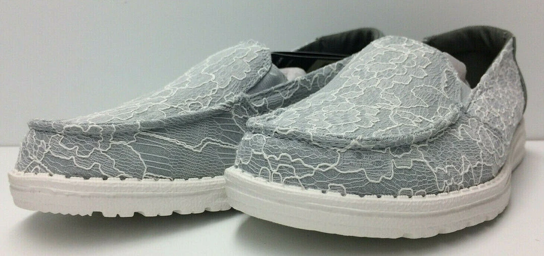 Hey Dude Wendy Lena Lace Azur Women's Lightweight SlipOn Casual Shoe Comfortable Hey Dude Shoes 2 Hey Dude Wendy Lena Lace Azur Women's Lightweight SlipOn Casual Shoe Comfortable Hey Dude Shoes