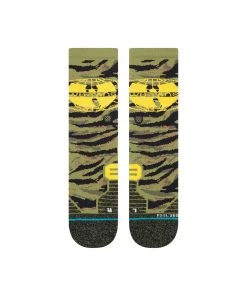 Stance X Wu-Tang Clan Wu World Camo Hip Hop FEEL360 Crew Socks Large Men's 9-13