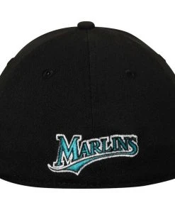 Florida Marlins New Era MLB 39THIRTY Team Classic Stretch Flex Cap Hat Miami