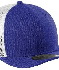 New Era Low Profile Trucker 9FIFTY Mesh Snapback Hat Cap Blank Curve Brim 950