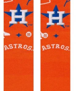 2022 Houston Astros Stance MLB HOU Landmark Baseball Socks Large Men's 9-13