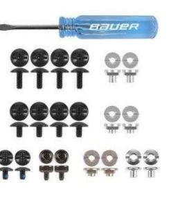 Bauer Hockey Emergency Helmet Repair Kit - Screwdriver, Screws And Posts
