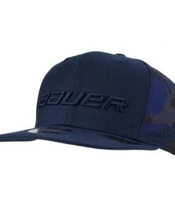 Bauer Hockey New Era 9Fifty Adjustable Snapback Cap Original Fit Navy Camo Hat