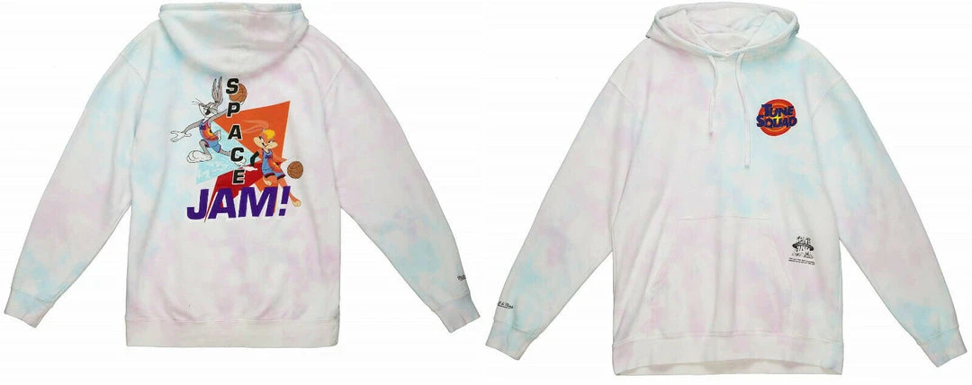 Mitchell & Ness X Space Jam 2 A New Legacy Bugs Bunny & Lola Hoodie Tie-Dye 1 Mitchell & Ness X Space Jam 2 A New Legacy Bugs Bunny & Lola Hoodie Tie-Dye