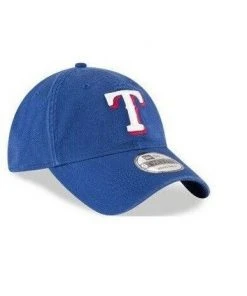 2022 Texas Rangers T New Era MLB 9TWENTY Adjustable Strapback Blue Hat Dad Cap