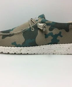 Hey Dude Wally Sox Safari Camo Men's Lightweight SlipOn Casual Comfortable Shoes 8 Hey Dude Wally Sox Safari Camo Men's Lightweight SlipOn Casual Comfortable Shoes