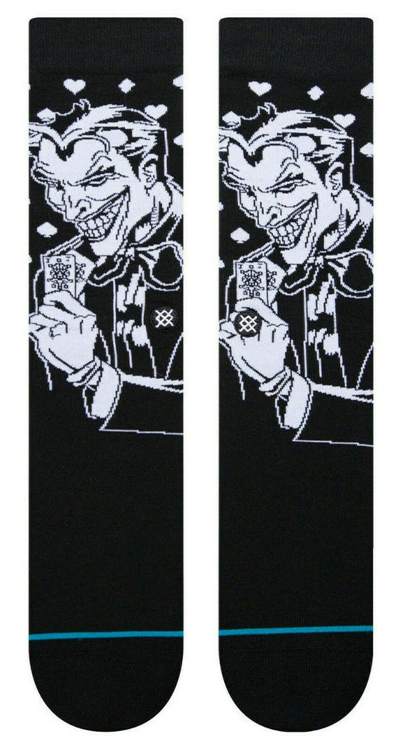 Stance X Batman The Joker DC Comics Why So Serious Crew Socks Large Men's 9-13 2 Stance X Batman The Joker DC Comics Why So Serious Crew Socks Large Men's 9-13