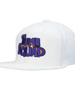 Mitchell & Ness X Space Jam: A New Legacy Tune Squad NBA Snapback Hat White Cap
