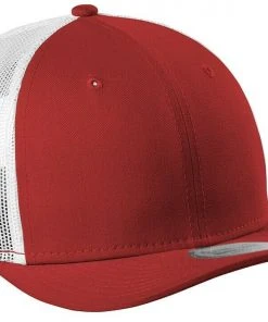 New Era Low Profile Trucker 9FIFTY Mesh Snapback Hat Cap Blank Curve Brim 950