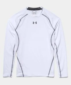 Under Armour Men's UA Compression Long Sleeve HeatGear T-Shirt Sonic Workout Tee