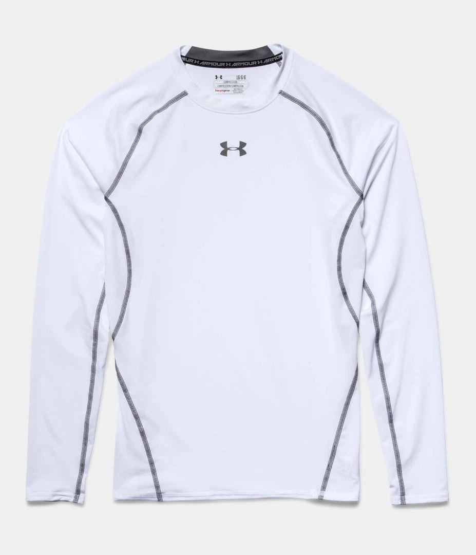 Under Armour Men's UA Compression Long Sleeve HeatGear T-Shirt Sonic Workout Tee 1 Under Armour Men's UA Compression Long Sleeve HeatGear T-Shirt Sonic Workout Tee