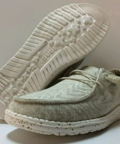 Hey Dude Wendy Jungle Hey Dude Wendy Woven Zebra Natural Lightweight Casual Slip On Women's Shoes Hey Dude Shoes