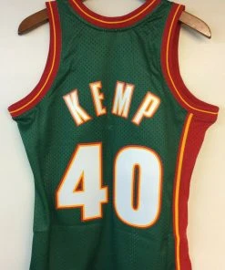 Shawn Kemp Seattle SuperSonics Mitchell & Ness Authentic 1995-96 Jersey Sonics NBA