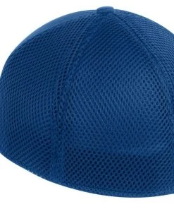 New Era 39THIRTY Mesh Back Flex Stretch Hat Blank Cap - Black, White, Navy, Red