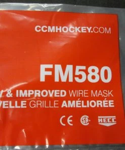 CCM FM580 White Hockey Helmet Cage - Face Mask - Small, Medium Or Large 14 CCM FM580 White Hockey Helmet Cage - Face Mask - Small, Medium Or Large
