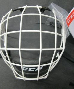 CCM FM580 White Hockey Helmet Cage - Face Mask - Small, Medium Or Large